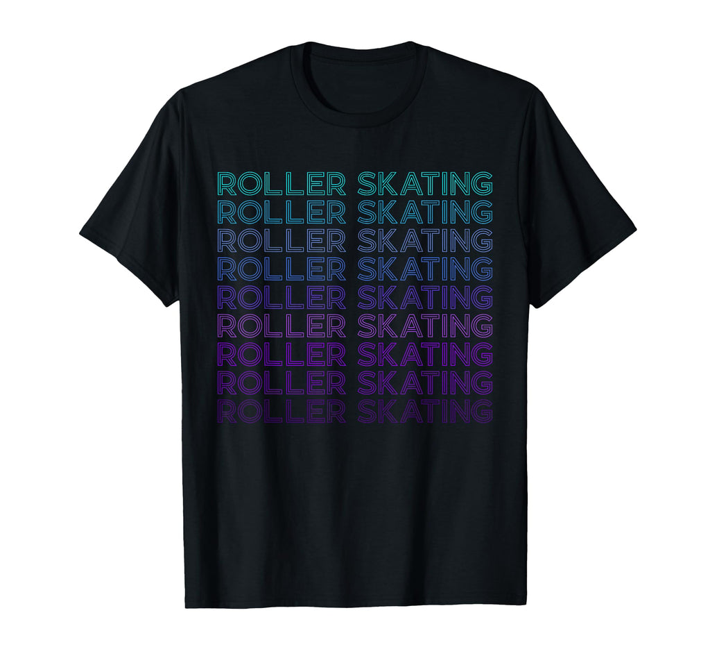 Roller Skating Skater Roller Skates T-Shirt - Fun Novelty Design for Adults - T-Shirt, Sweatshirt, Hoodie