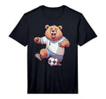 Funny Football Soccer Player Coach Teddy T-Shirt - Graphic Print Unisex - T-Shirt, Sweatshirt, Hoodie