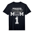 Custom Proud Football Mother Number T-Shirt - Fun Novelty Design Men Women - T-Shirt, Sweatshirt, Hoodie