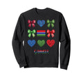 Gambia Flag Soccer Lovers Sweatshirt - Aesthetic Graphic for Adults - T-Shirt, Sweatshirt, Hoodie