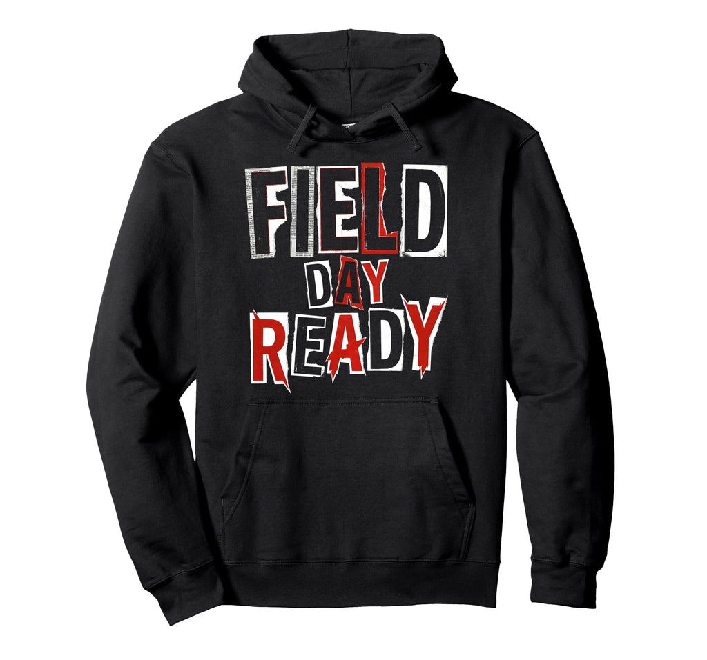 Field Day Ready Soccer Mom Hoodie - Graphic Print Unisex - T-Shirt, Sweatshirt, Hoodie