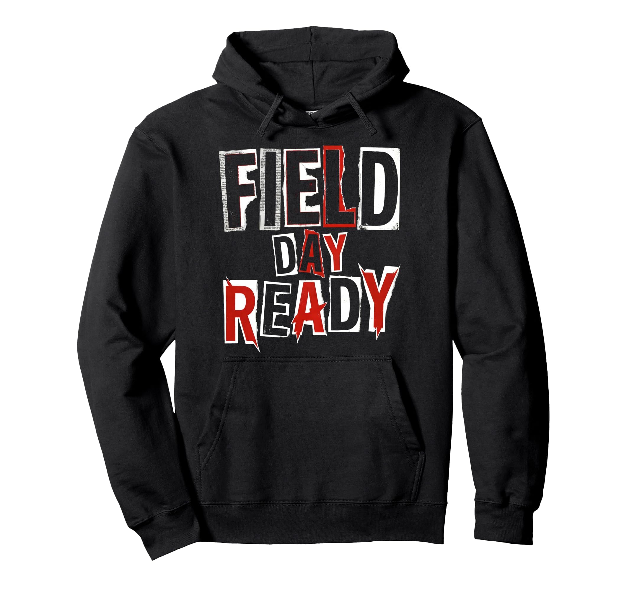 Field Day Ready Soccer Mom Hoodie - Graphic Print Unisex - T-Shirt, Sweatshirt, Hoodie