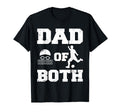 Dad Both Funny Swim Soccer Dad T-Shirt - Graphic Print Men Women - T-Shirt, Sweatshirt, Hoodie