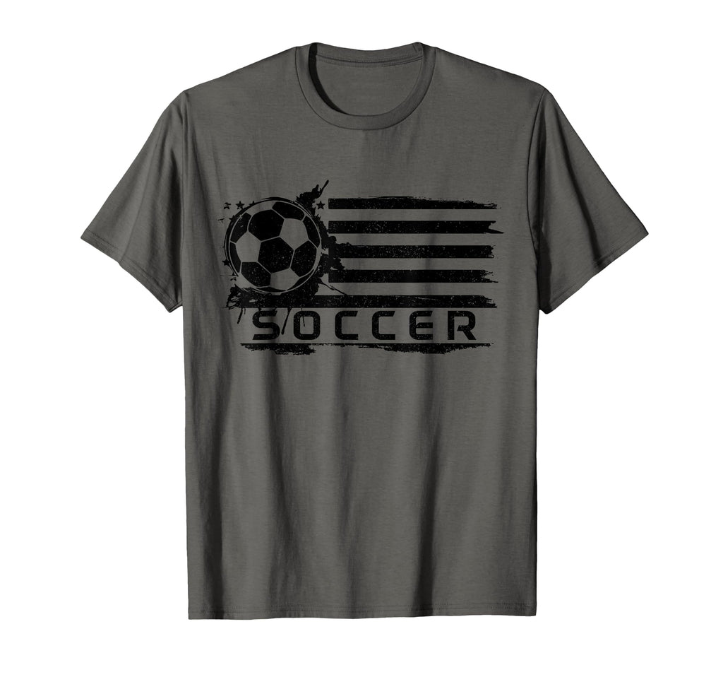 Soccer Player Sports Patriotic Soccer T-Shirt - Unique Graphic Unisex - T-Shirt, Sweatshirt, Hoodie