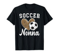 Soccer Nonna Heart Grandma Nonna Soccer T-Shirt - Graphic Print Unisex - T-Shirt, Sweatshirt, Hoodie