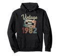 1982 Cassette Tape 42Nd Birthday Bday Hoodie - Aesthetic Graphic Men Women - T-Shirt, Sweatshirt, Hoodie