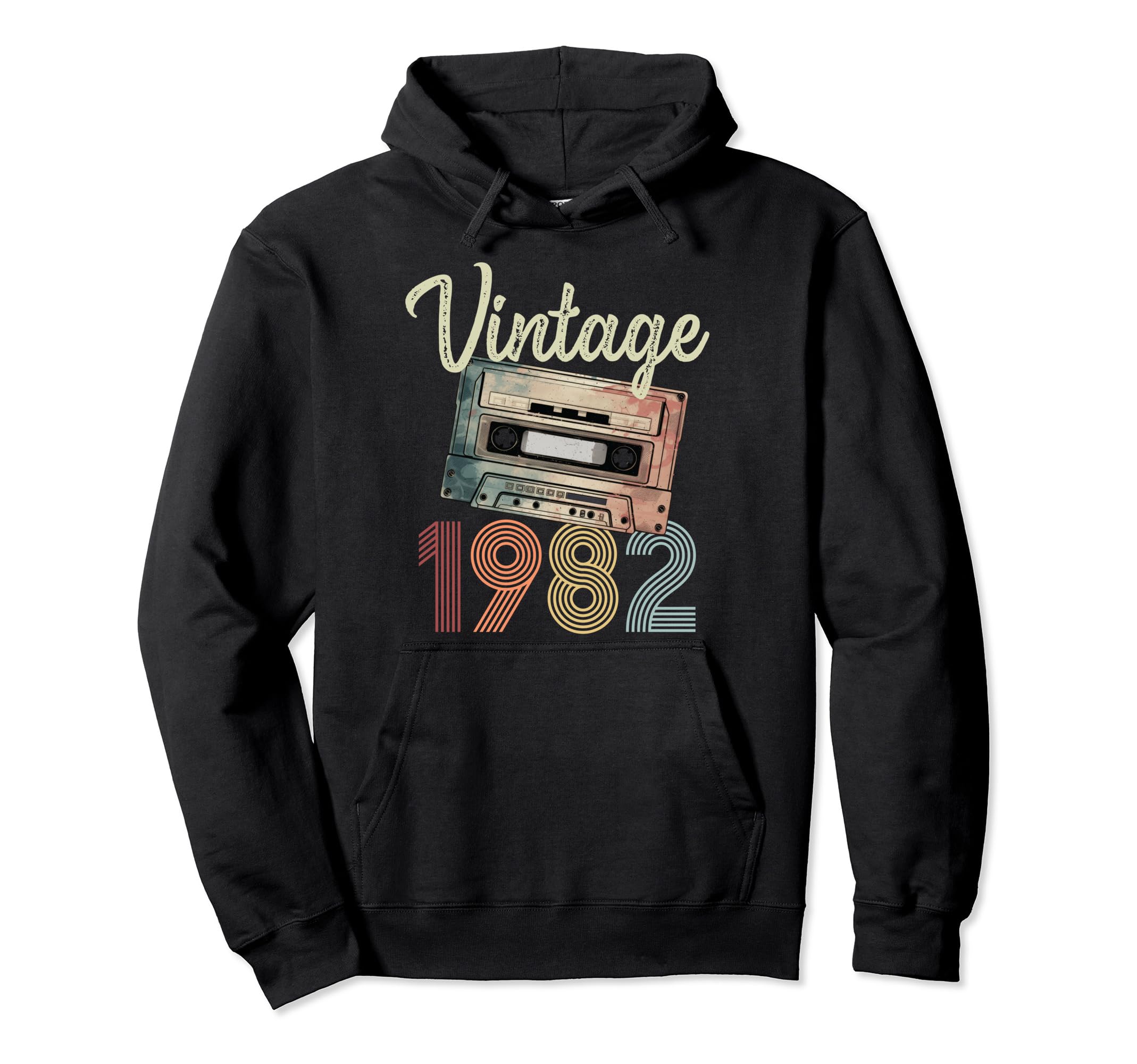 1982 Cassette Tape 42Nd Birthday Bday Hoodie - Aesthetic Graphic Men Women - T-Shirt, Sweatshirt, Hoodie