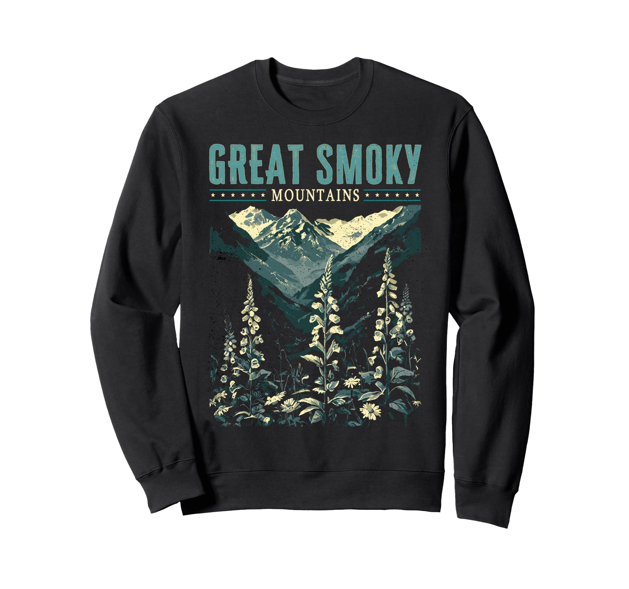 Great Smoky Mountains National Park Sweatshirt - Trendy Graphic for Adults - T-Shirt, Sweatshirt, Hoodie