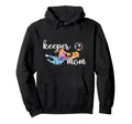 Proud Soccer Goalkeeper Mom Soccer Hoodie - Minimalist Print for Adults - T-Shirt, Sweatshirt, Hoodie