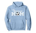 Soccer Mom Soccer Mama Checkered Hoodie - Fun Novelty Design for Adults - T-Shirt, Sweatshirt, Hoodie