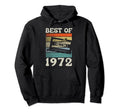Best 1972 Cassette Tape 50Th Birthday Hoodie - Custom Art Print Men Women - T-Shirt, Sweatshirt, Hoodie