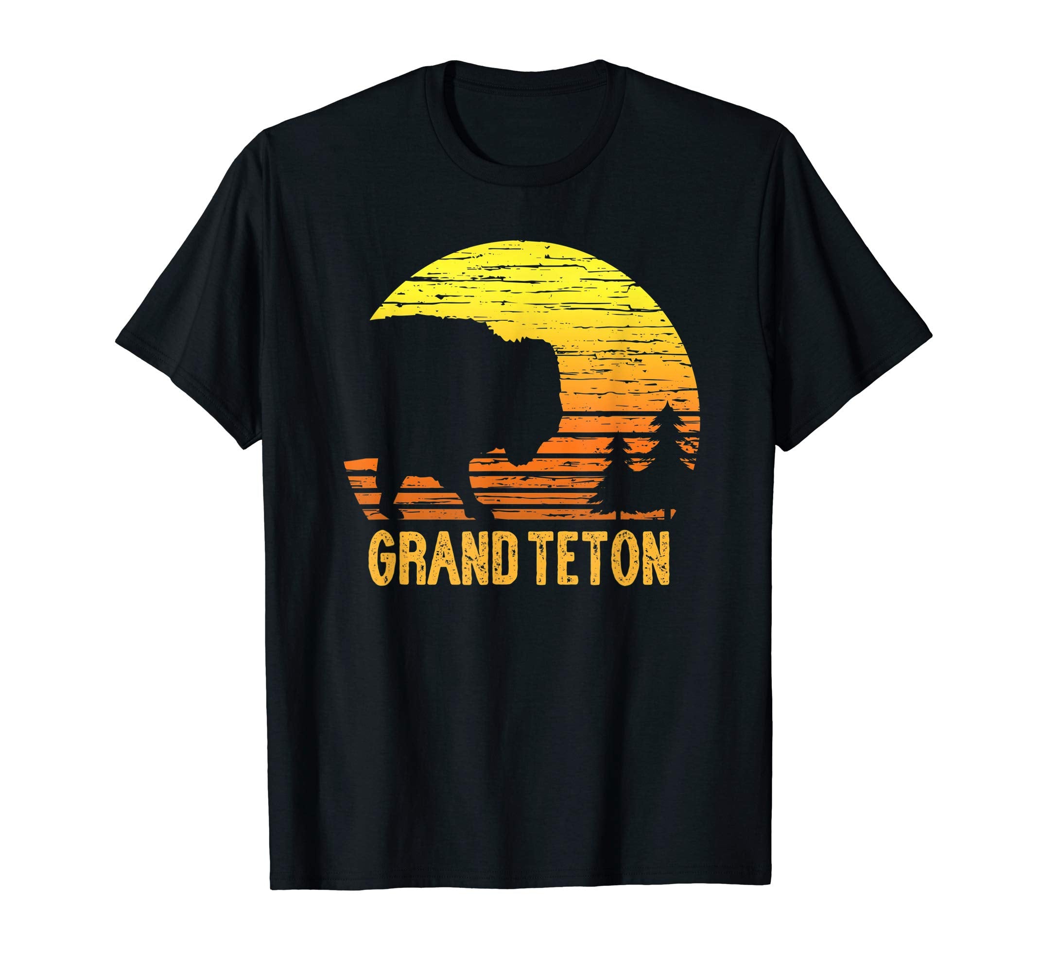 Grand Teton National Park Travel Gift T-Shirt - Minimalist Print Men Women - T-Shirt, Sweatshirt, Hoodie