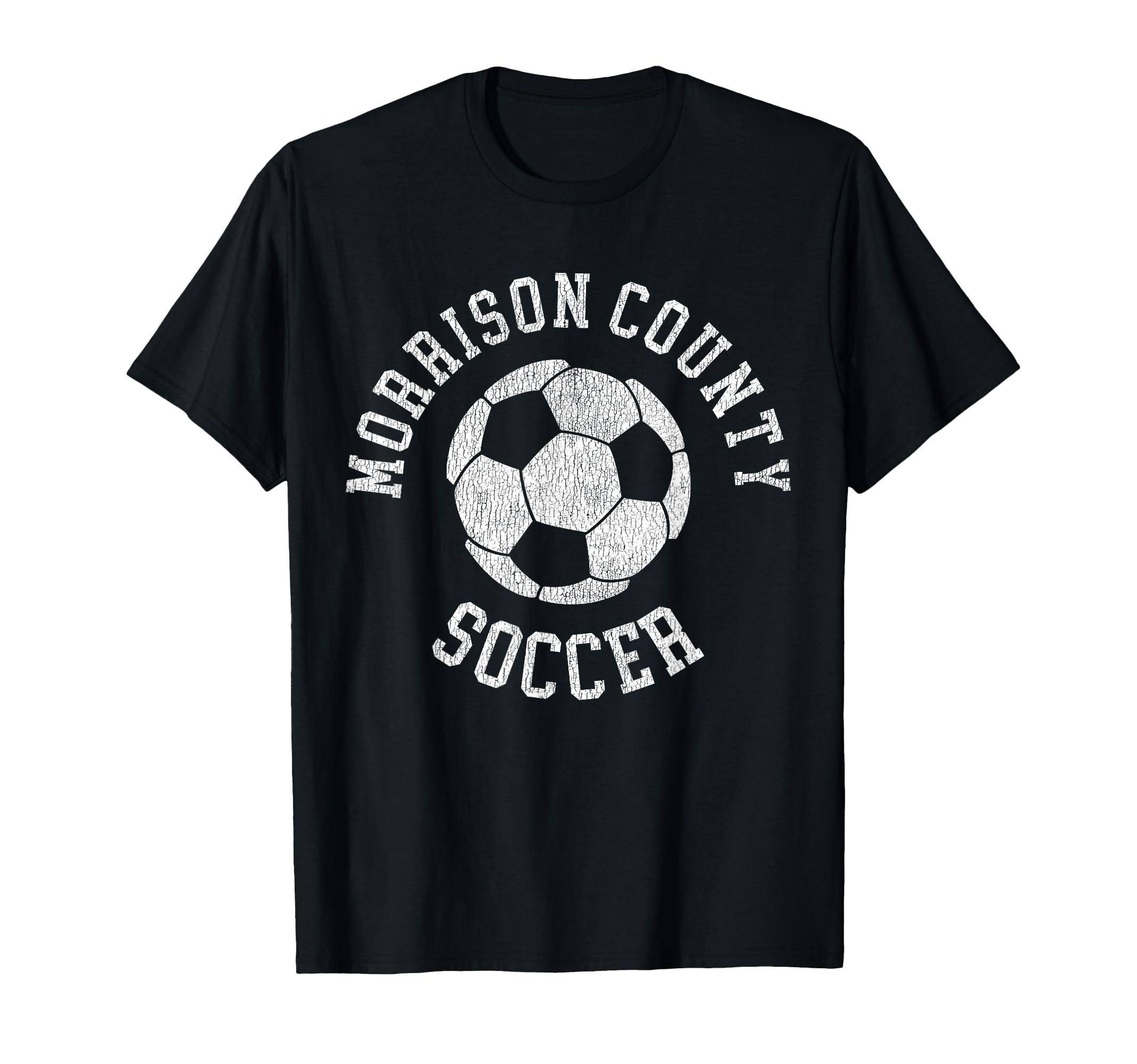 Morrison County Soccer Distressed 90S T-Shirt - Graphic Print for Adults - T-Shirt, Sweatshirt, Hoodie