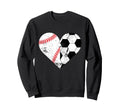 Leopard Soccer And Basketball Sweatshirt - Casual Everyday Wear for Adults - T-Shirt, Sweatshirt, Hoodie