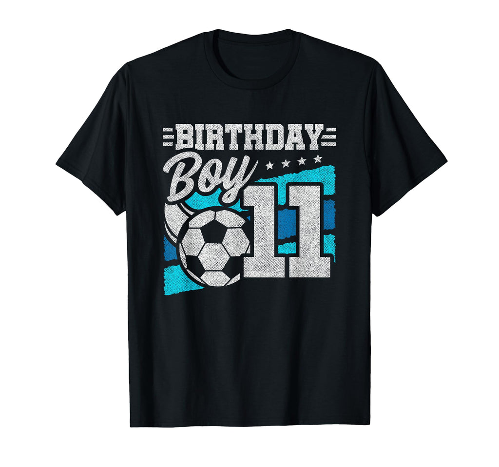 Soccer Birthday Party 11 Year Old 11Th T-Shirt - Unique Graphic Men Women - T-Shirt, Sweatshirt, Hoodie