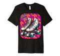Roller Disco 1970S Groovy Roller Skates T-Shirt - Minimalist Print Unisex - T-Shirt, Sweatshirt, Hoodie