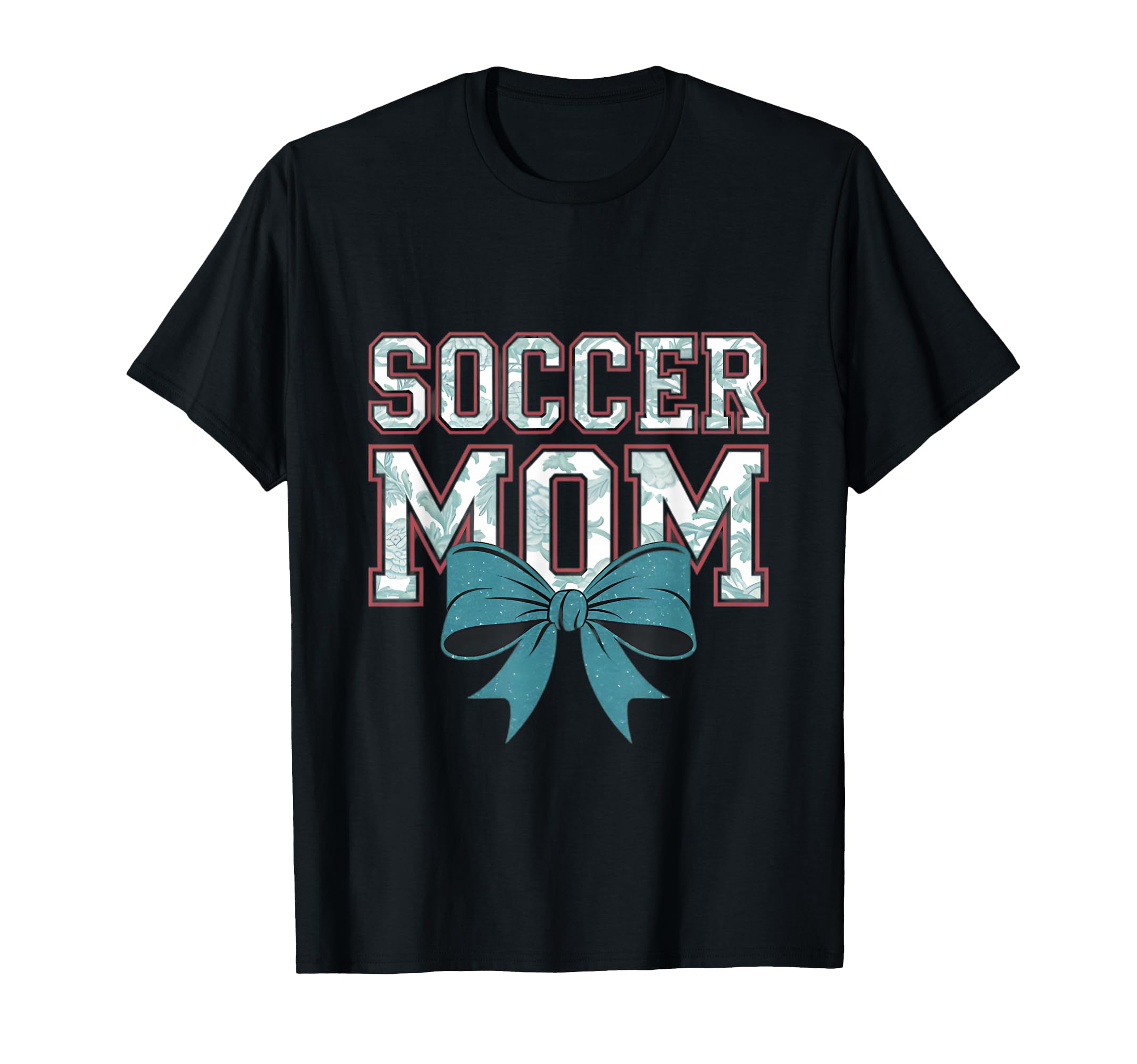 Soccer Mom Coquette Bow Mothers Day T-Shirt - Fun Novelty Design Men Women - T-Shirt, Sweatshirt, Hoodie