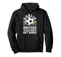 Soccer Goalie Brother Supportive Soccer Hoodie - Custom Art Print Unisex - T-Shirt, Sweatshirt, Hoodie