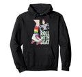 Rollerskates Roll Beat Funny 70S 80S Skating Hoodie - Graphic Print Unisex - T-Shirt, Sweatshirt, Hoodie