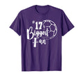 Number 17S Biggest Fan Soccer Player T-Shirt - Streetwear Style for Adults - T-Shirt, Sweatshirt, Hoodie