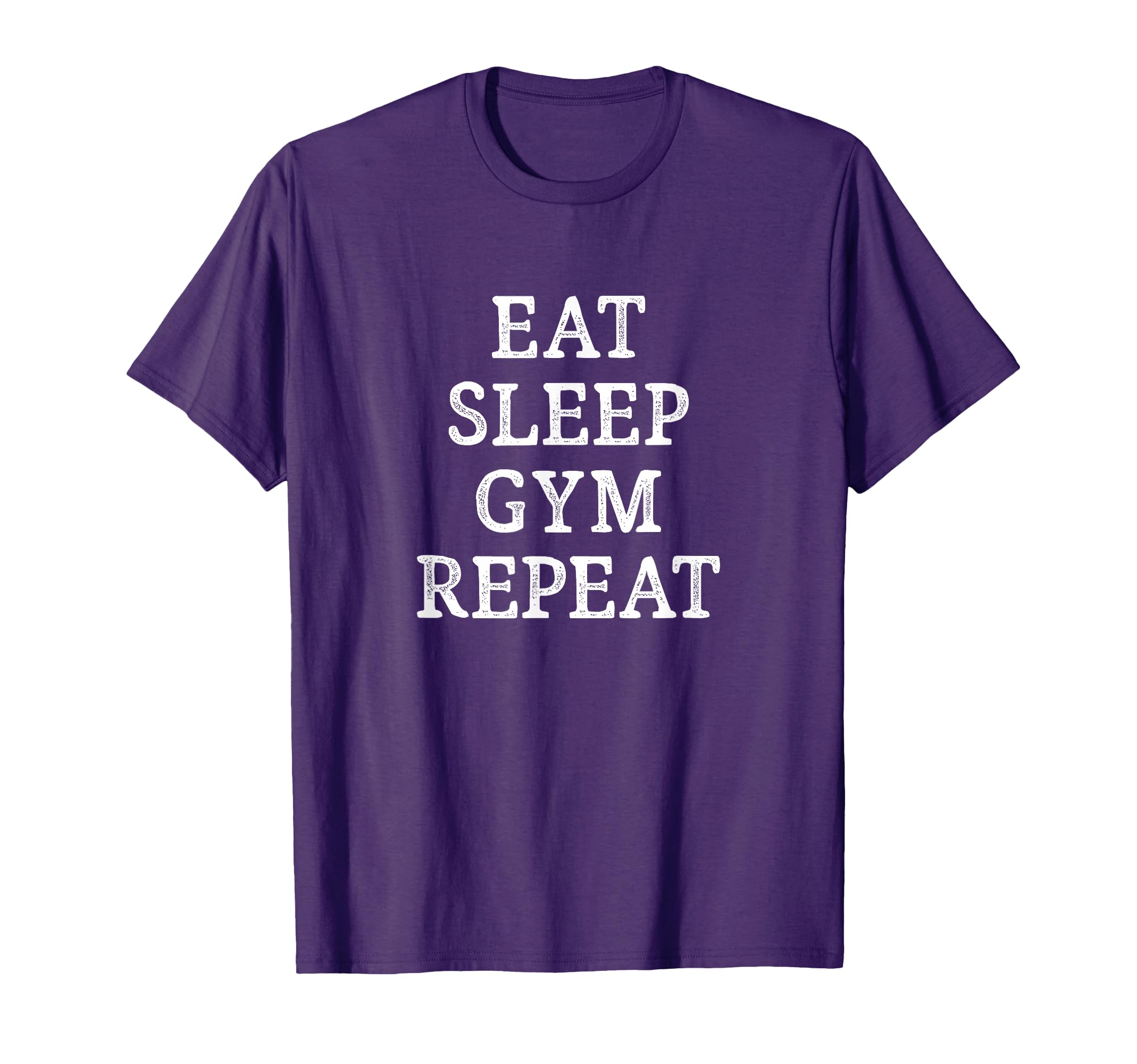 Eat Sleep Gym Repeat T-Shirt - Aesthetic Graphic Unisex - T-Shirt, Sweatshirt, Hoodie