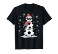 Santa Hat Snowman Family Matching Soccer T-Shirt - Trendy Graphic Men Women - T-Shirt, Sweatshirt, Hoodie