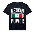 Mexico Flag Mexican Power Battery T-Shirt - Novelty Apparel Men Women - T-Shirt, Sweatshirt, Hoodie
