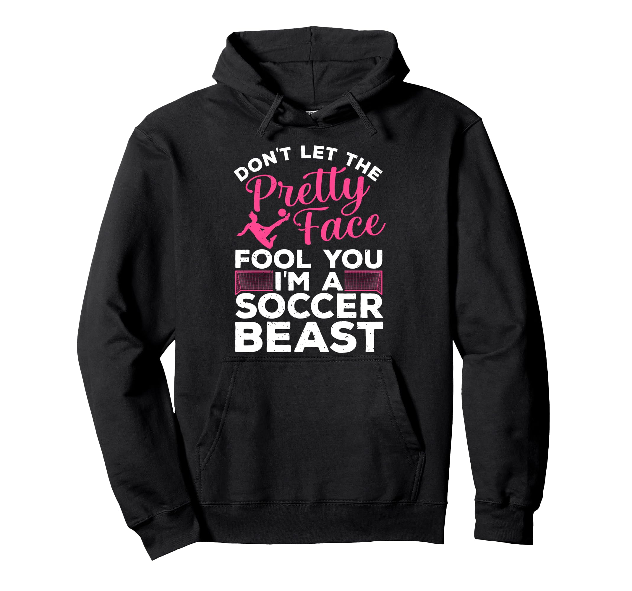 Soccer Art Teen Goalie Soccer Player Hoodie - Trendy Graphic Men Women - T-Shirt, Sweatshirt, Hoodie