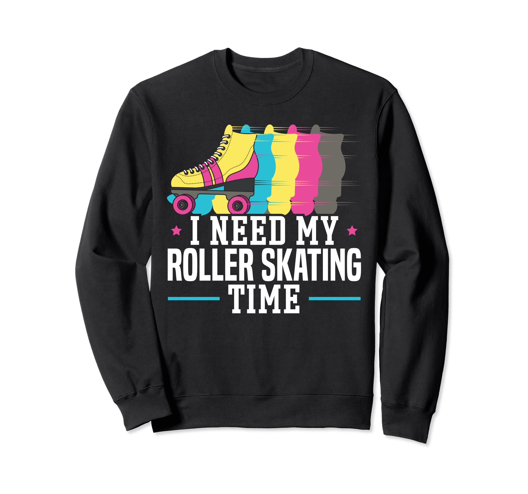 Roller Skates Skating Hoodie - Minimalist Print Unisex - T-Shirt, Sweatshirt, Hoodie