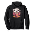 Handball Mom Heart Goalkeeper Court Pride Hoodie - Graphic Print Unisex - T-Shirt, Sweatshirt, Hoodie