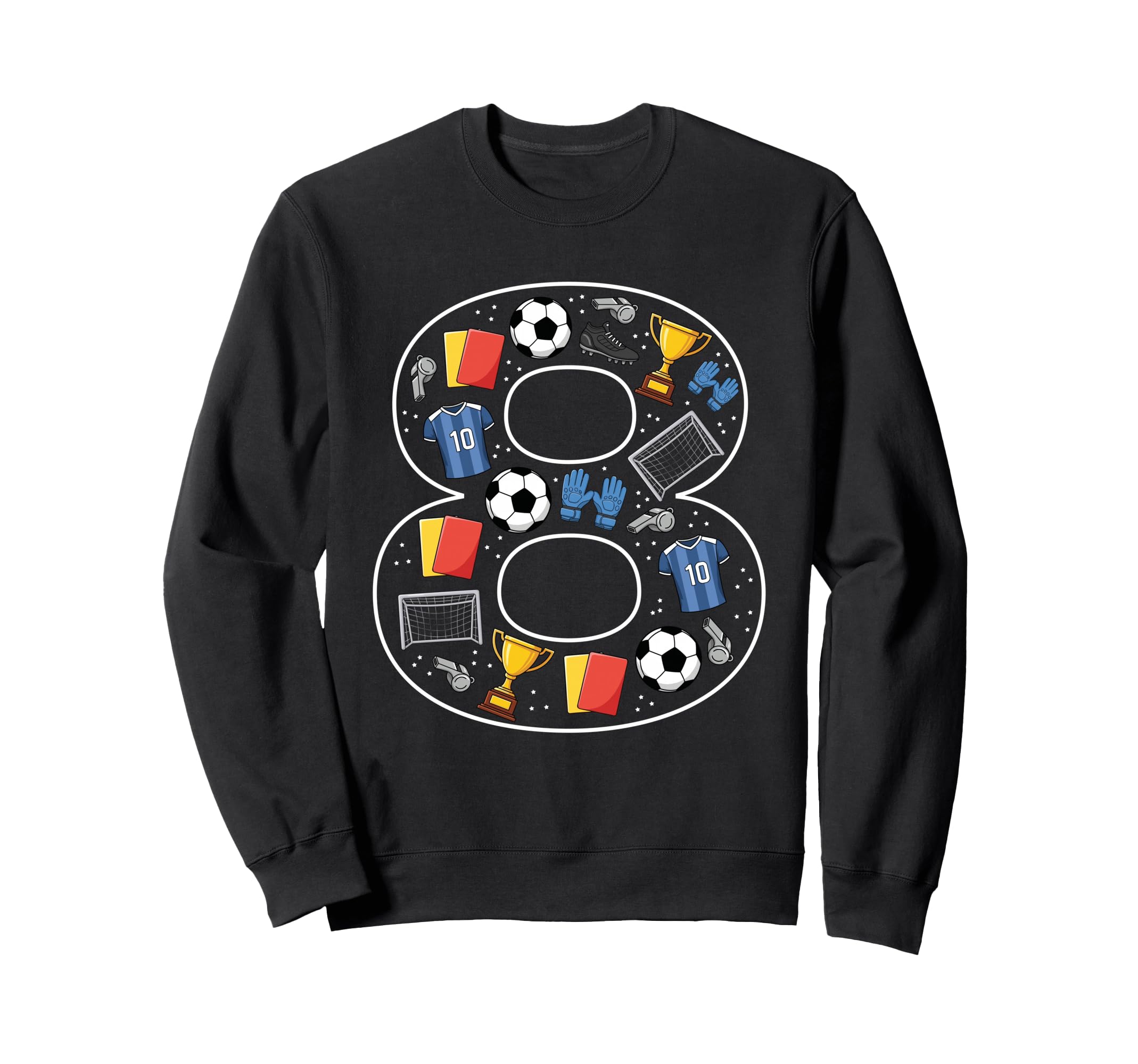 8Th Birthday 8 Year Old Sweatshirt - Casual Everyday Wear Men Women - T-Shirt, Sweatshirt, Hoodie