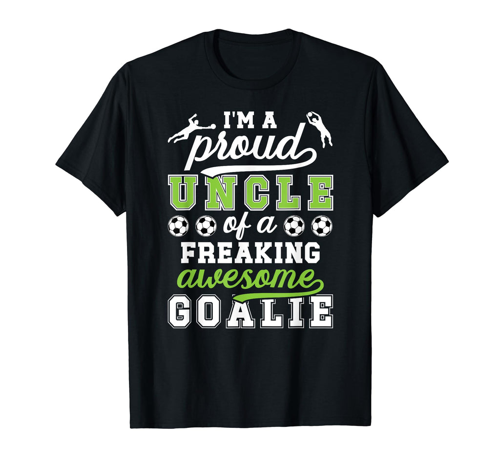 Proud Soccer Goalkeeper Uncle Soccer T-Shirt - Minimalist Print for Adults - T-Shirt, Sweatshirt, Hoodie