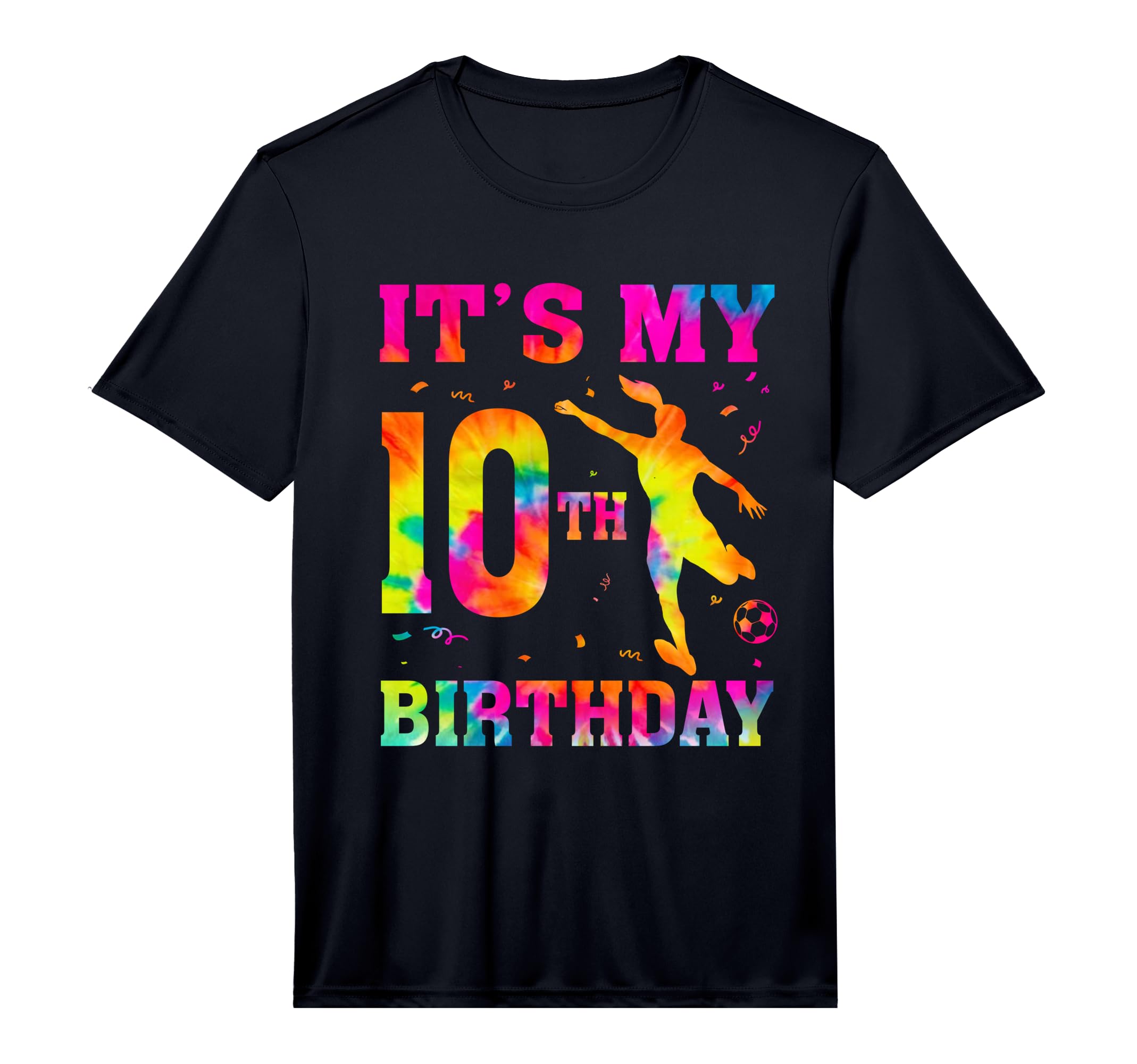 Its My 10Th Birthday Soccer 10 Year T-Shirt - Aesthetic Graphic for Adults - T-Shirt, Sweatshirt, Hoodie