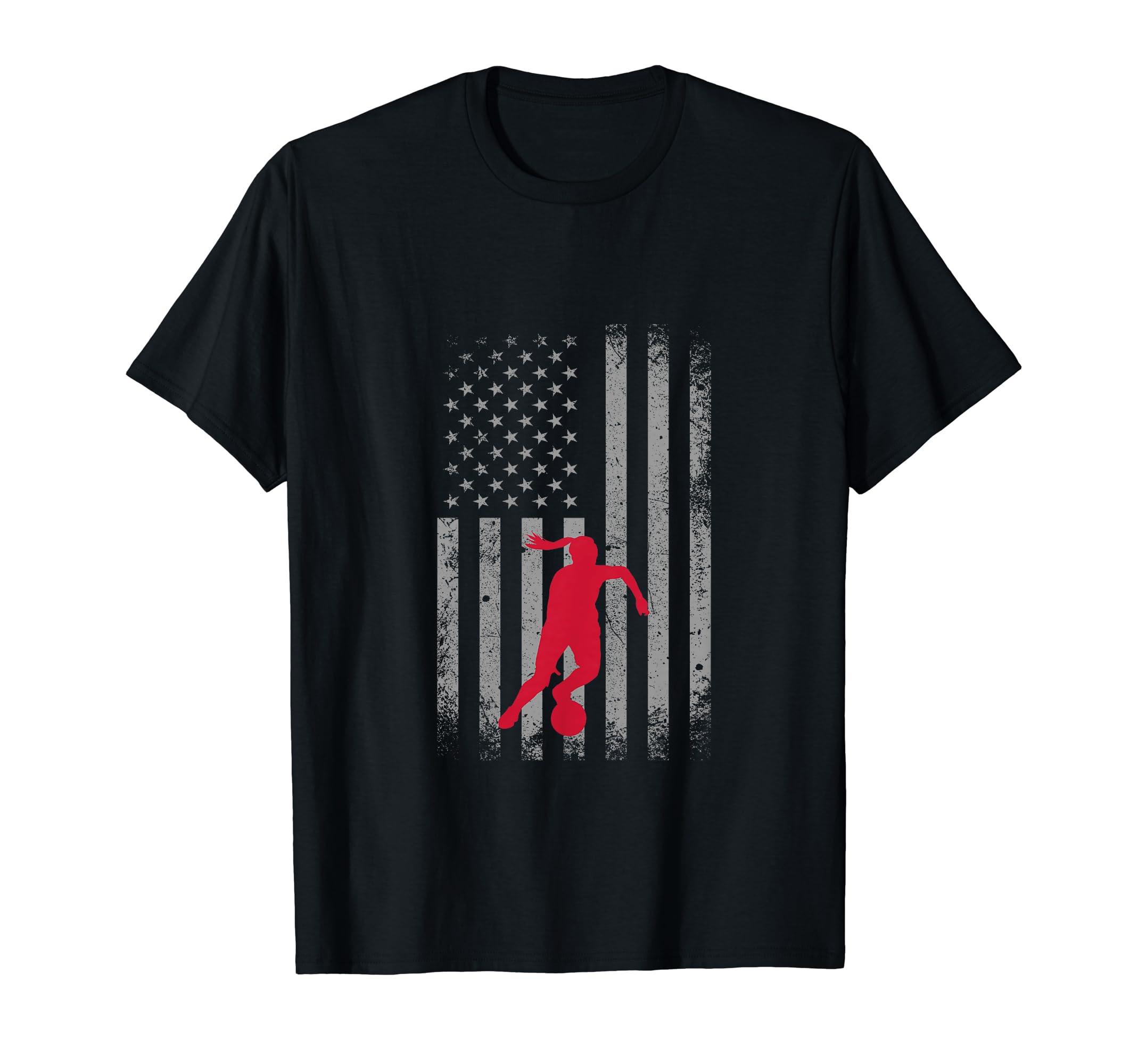 Distressed American Flag Patriotic T-Shirt - Unique Graphic for Adults - T-Shirt, Sweatshirt, Hoodie
