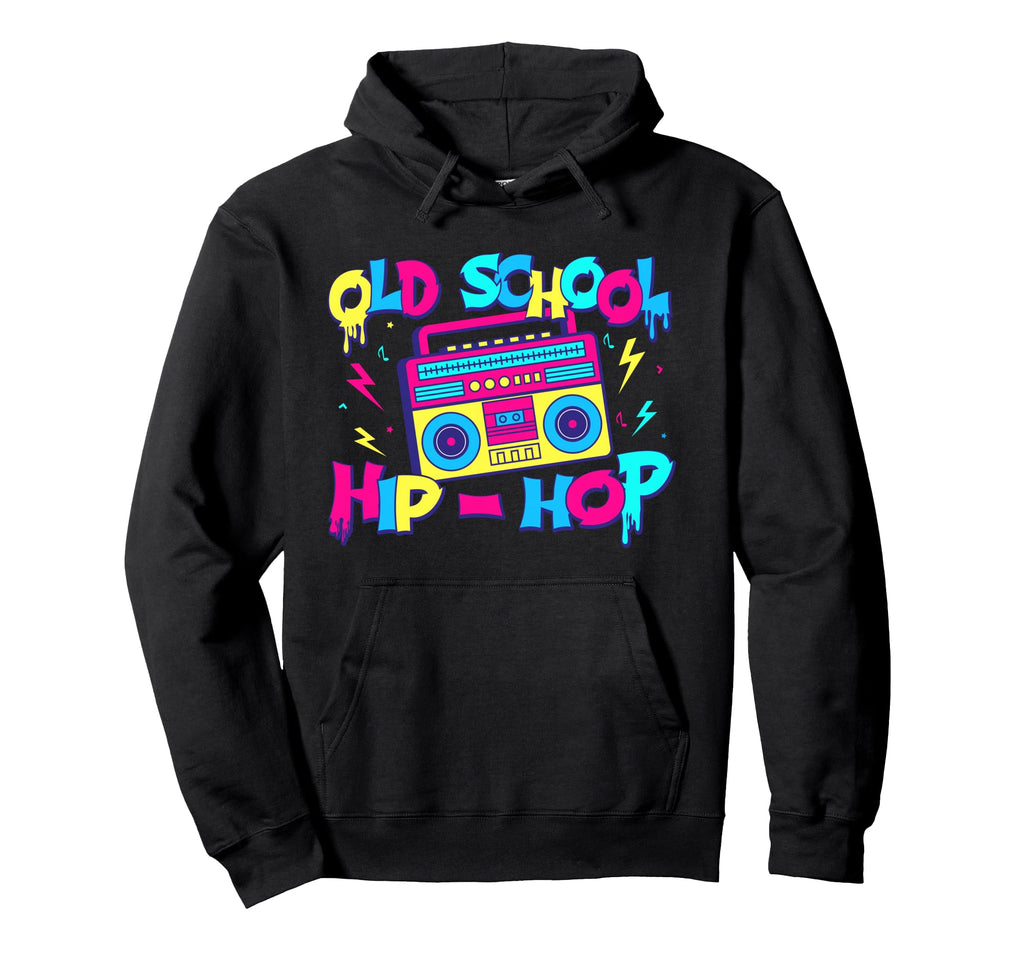 Old School Hip Hop 80S 90S Music Hoodie - Streetwear Style Men Women - T-Shirt, Sweatshirt, Hoodie