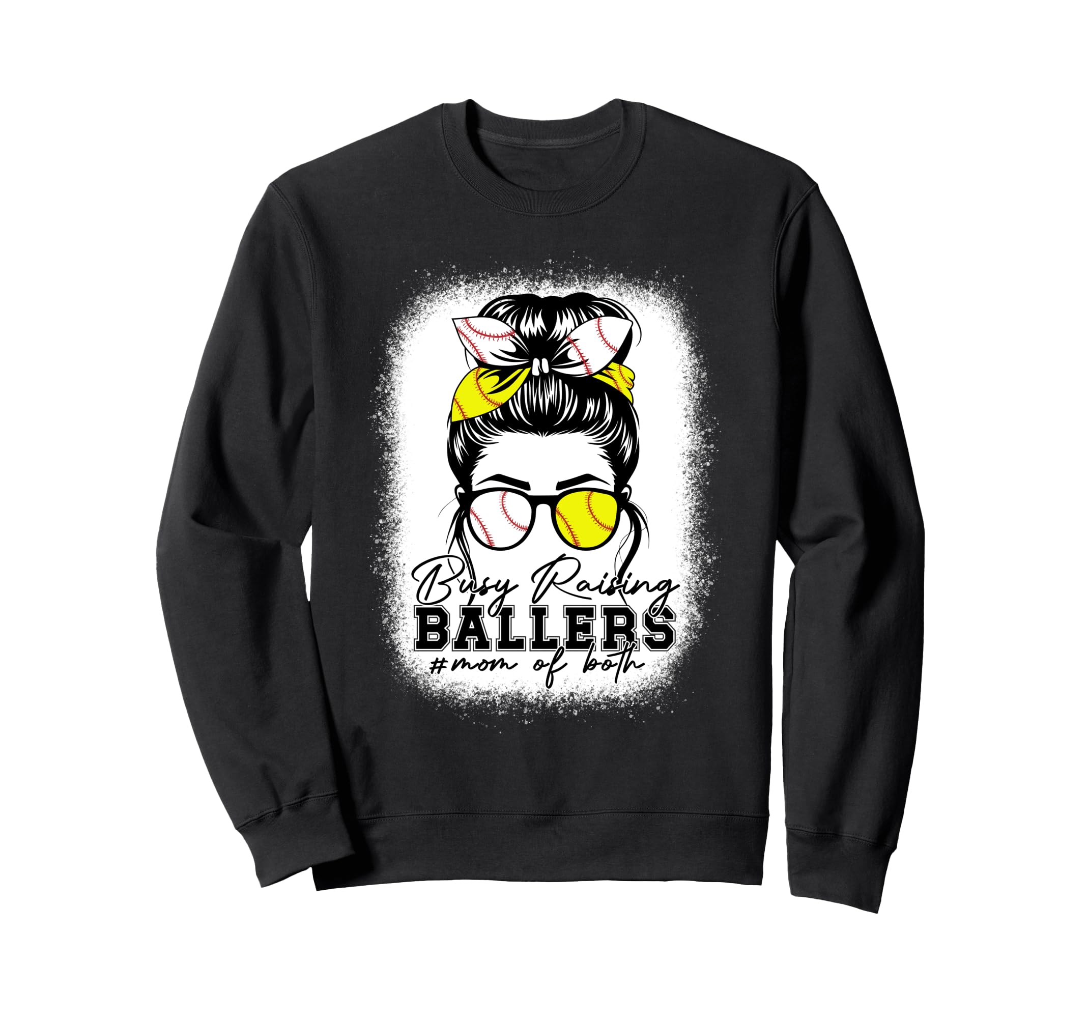 Busy Raising Ballers Baseball Sweatshirt - Streetwear Style Men Women - T-Shirt, Sweatshirt, Hoodie