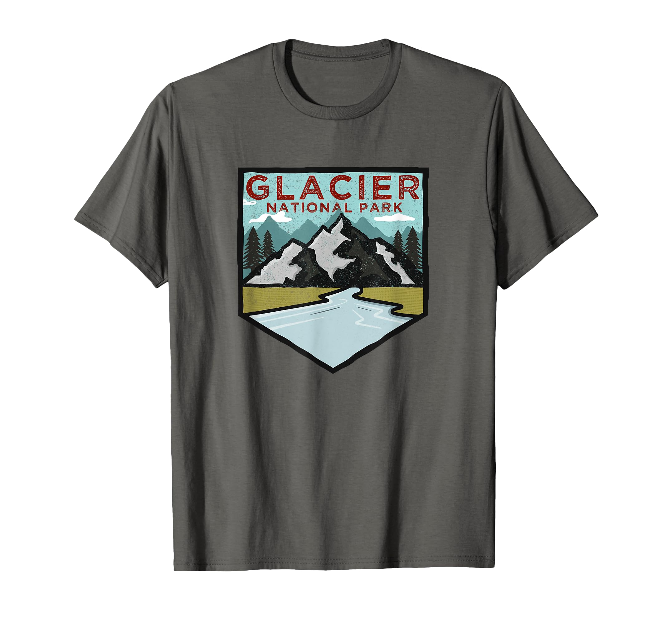 Glacier National Park Gift T-Shirt - Trendy Graphic Men Women - T-Shirt, Sweatshirt, Hoodie