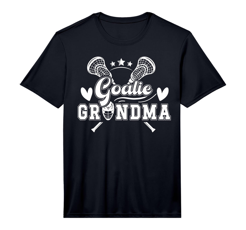 Mens Lacrosse Goalie Grandma Lacrosse T-Shirt - Custom Art Print Men Women - T-Shirt, Sweatshirt, Hoodie