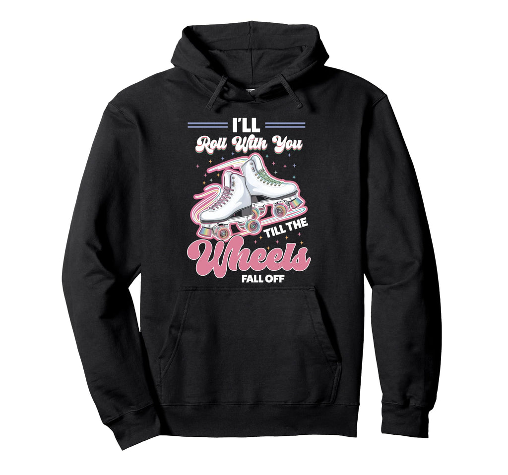 Roller Skating Skate 1970S Ill Roll Hoodie - Aesthetic Graphic for Adults - T-Shirt, Sweatshirt, Hoodie