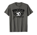Soccer Grandma Leopard Hearts T-Shirt - Casual Everyday Wear for Adults - T-Shirt, Sweatshirt, Hoodie
