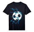 Soccer Ball Goal Funny Player Sports Game T-Shirt - Graphic Print Unisex - T-Shirt, Sweatshirt, Hoodie