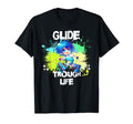 Roller Skating 70S 80S Skates T-Shirt - Graphic Print Unisex - T-Shirt, Sweatshirt, Hoodie