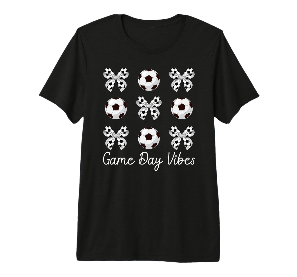 Game Day Vibes Soccer Game Day Soccer T-Shirt - Minimalist Print Men Women - T-Shirt, Sweatshirt, Hoodie