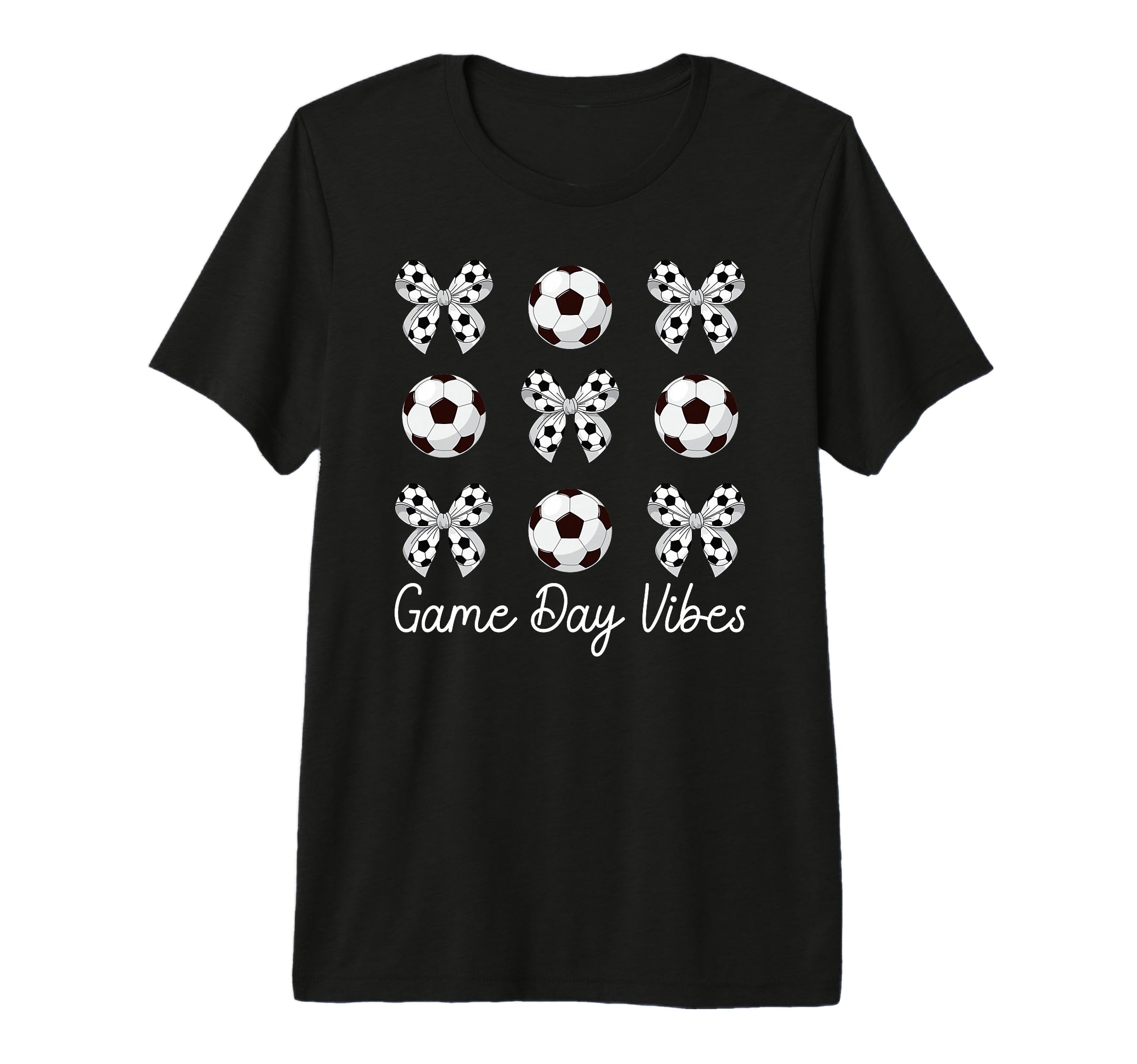 Game Day Vibes Soccer Game Day Soccer T-Shirt - Minimalist Print Men Women - T-Shirt, Sweatshirt, Hoodie