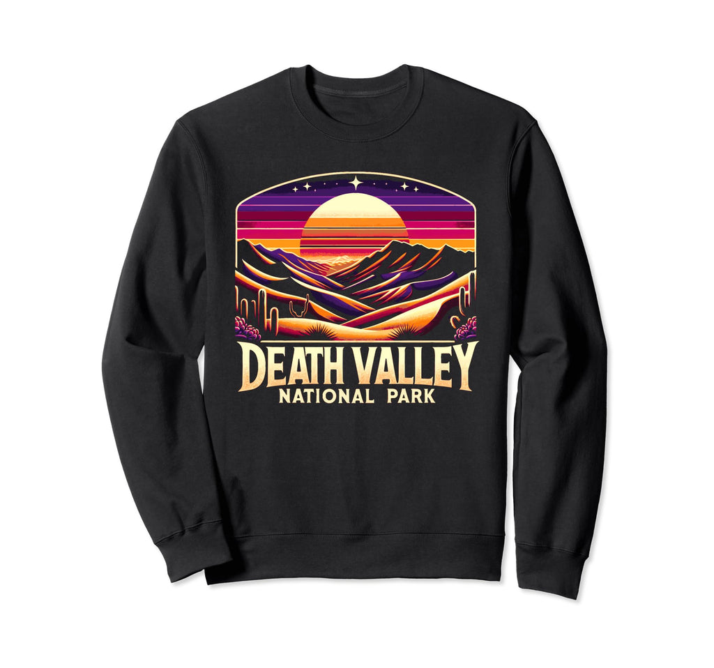 Death Valley National Park Landscape Sweatshirt - Minimalist Print Unisex - T-Shirt, Sweatshirt, Hoodie