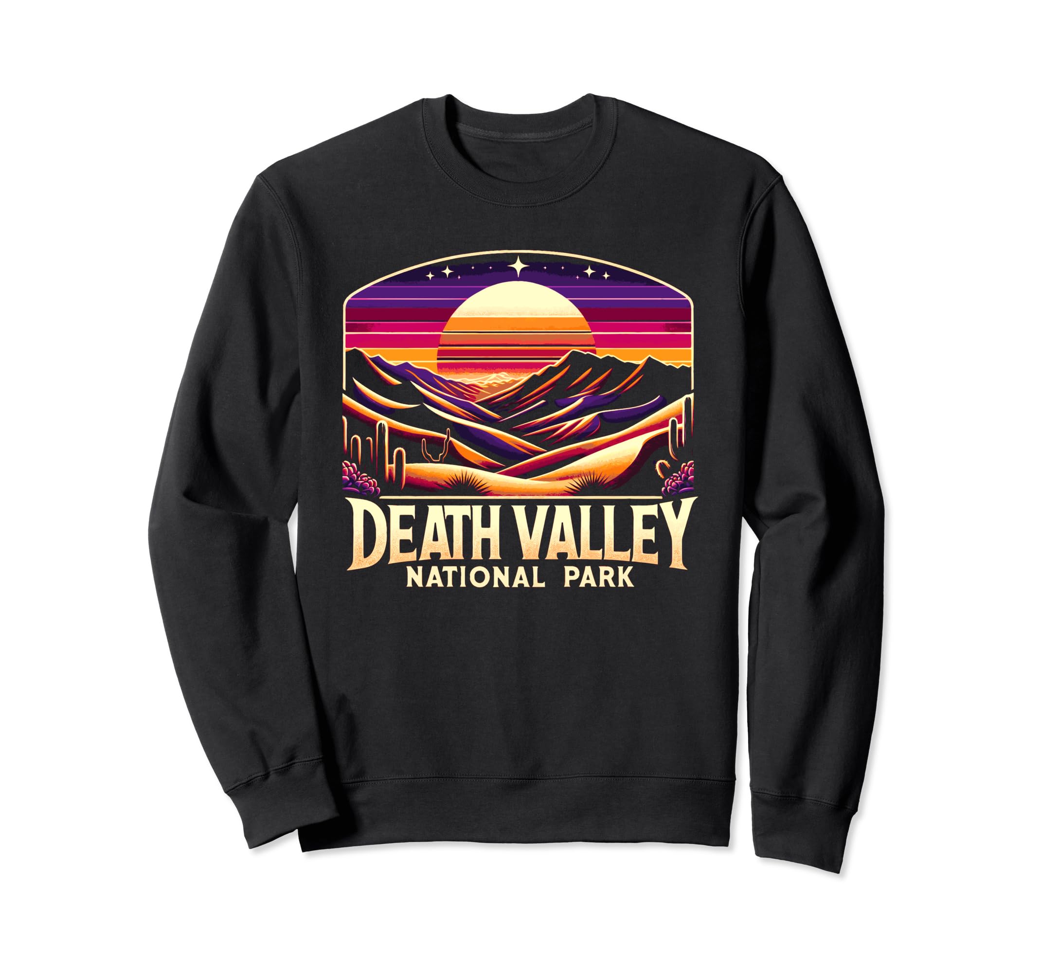 Death Valley National Park Landscape Sweatshirt - Minimalist Print Unisex - T-Shirt, Sweatshirt, Hoodie