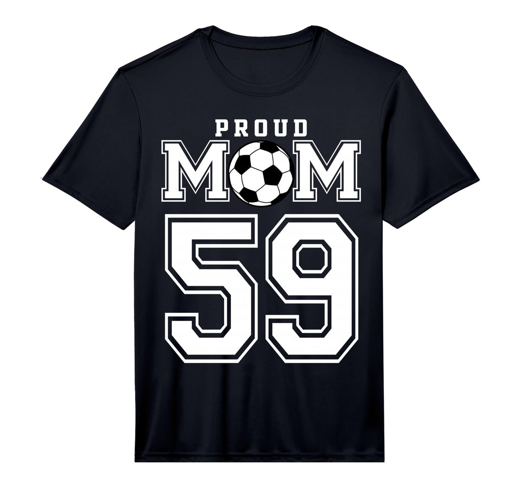Number 59 Custom Proud Soccer T-Shirt - Casual Everyday Wear for Adults - T-Shirt, Sweatshirt, Hoodie