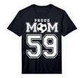 Number 59 Custom Proud Soccer Futbol T-Shirt - Novelty Apparel Men Women - T-Shirt, Sweatshirt, Hoodie