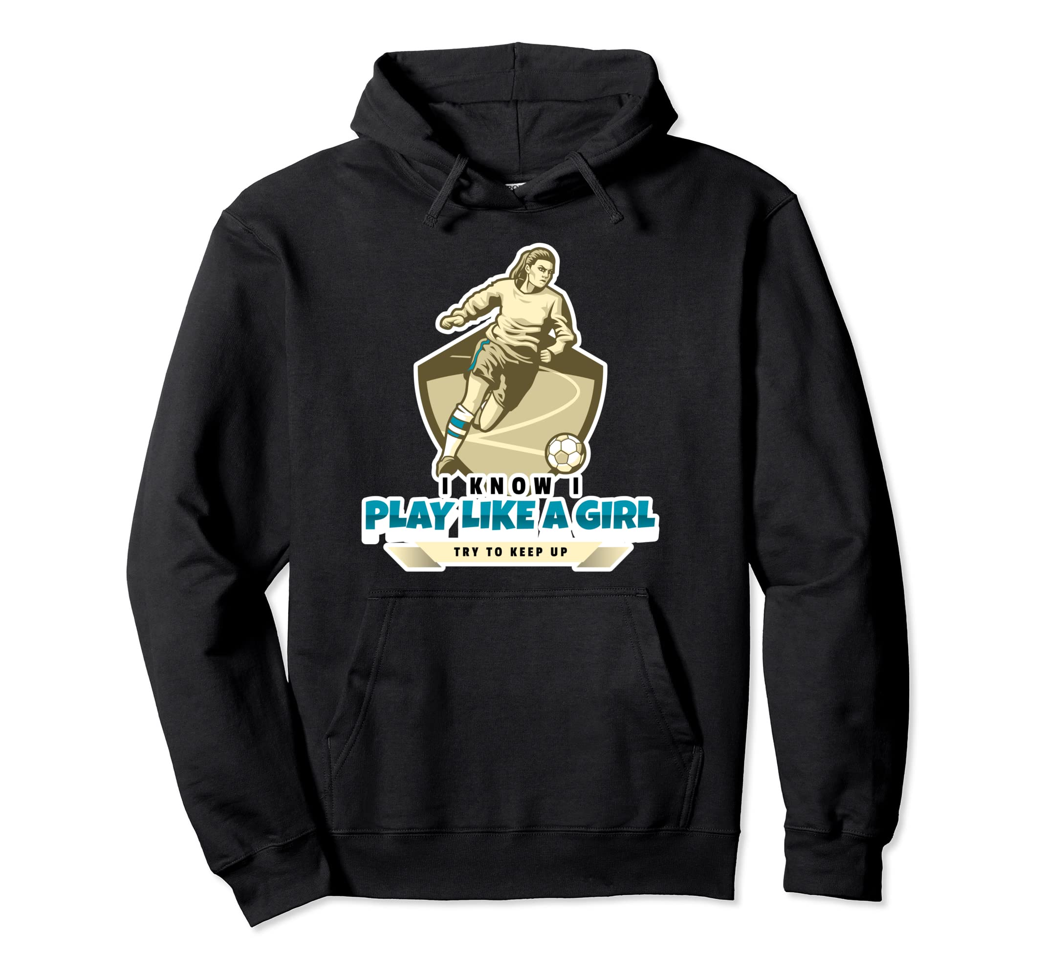 I Know I Play Like Try To Keep Up Hoodie - Minimalist Print Men Women - T-Shirt, Sweatshirt, Hoodie