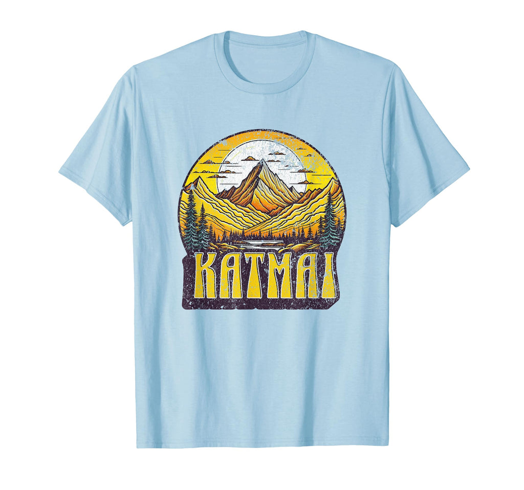 Katmai National Park Alaska Usa T-Shirt - Custom Art Print for Adults - T-Shirt, Sweatshirt, Hoodie